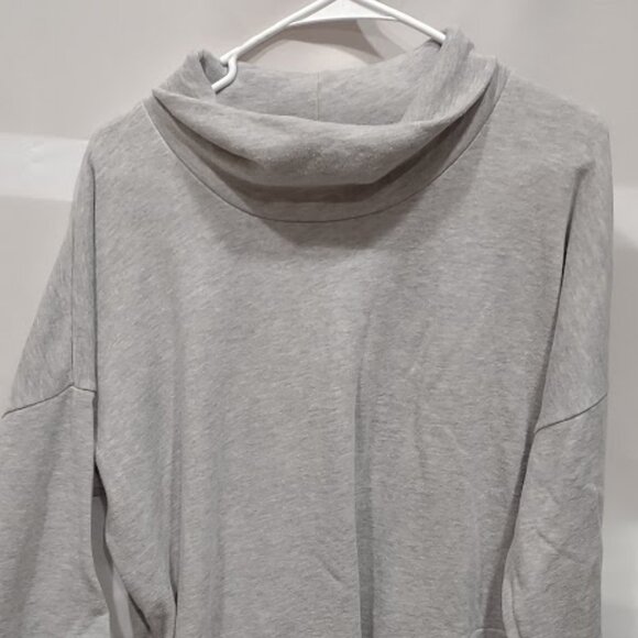 ORVIS MEN'S LARGE GRAY OVERSIZED COWL NECK SWEATSHIRT/WOMEN'S OS DRESS GORPCORE - Picture 2 of 7